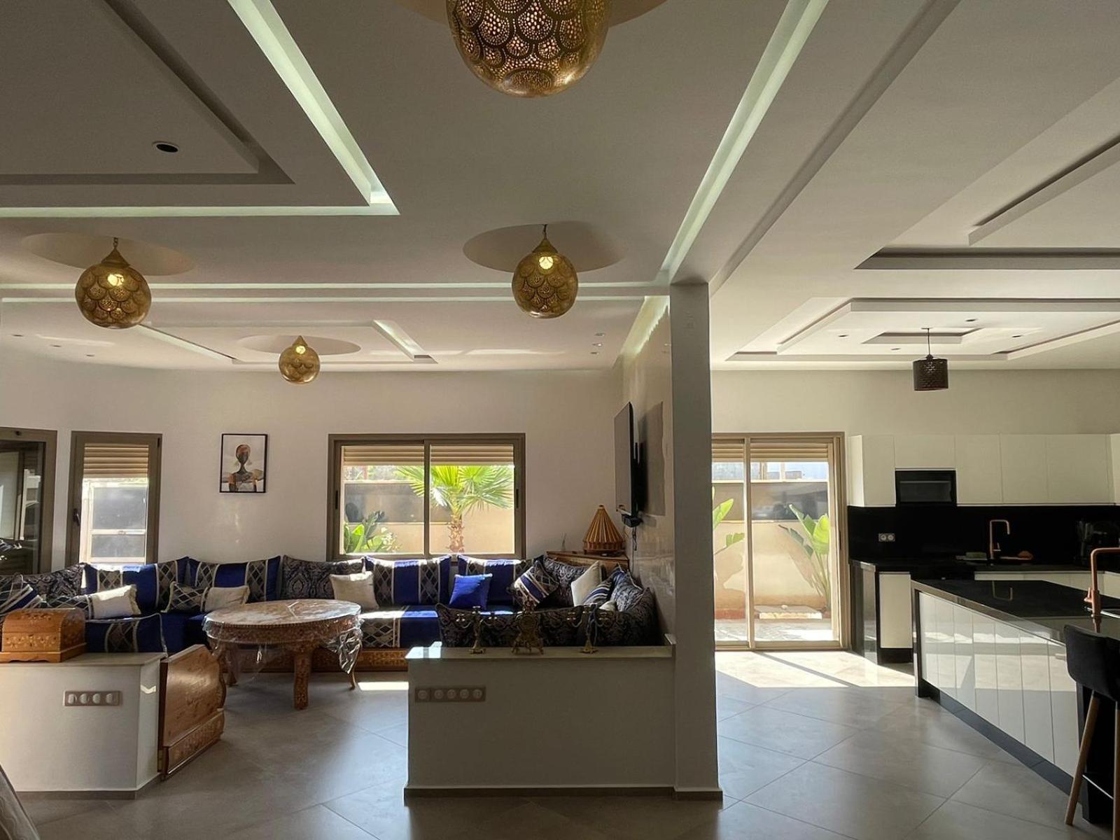 Villa Moderne A 5 Min De La Plage Avec Jardin Et 3 Salons Ес-Сувейра Екстер'єр фото