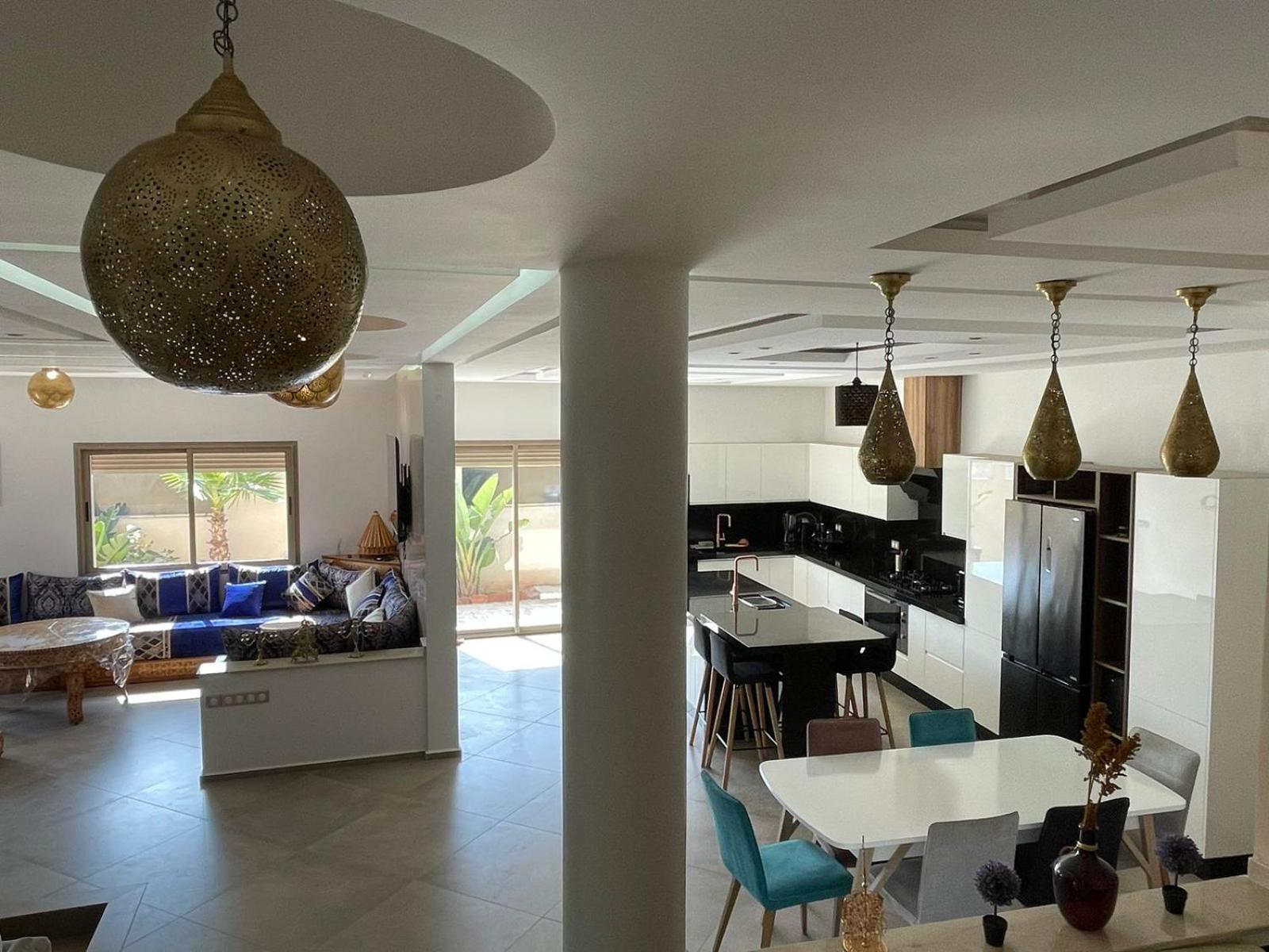 Villa Moderne A 5 Min De La Plage Avec Jardin Et 3 Salons Ес-Сувейра Екстер'єр фото