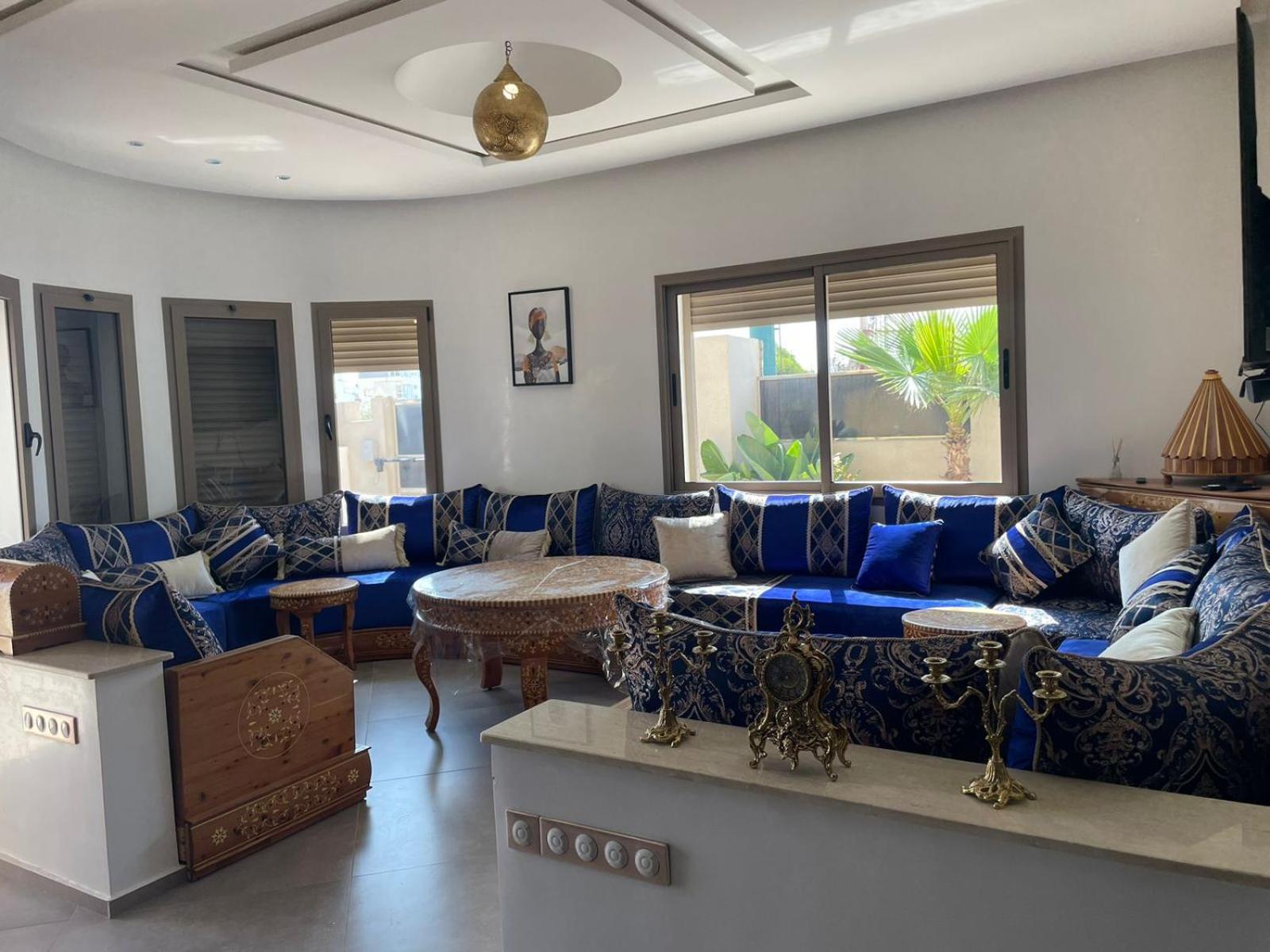 Villa Moderne A 5 Min De La Plage Avec Jardin Et 3 Salons Ес-Сувейра Екстер'єр фото